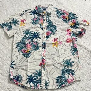 Denim & Flower Vibrant Floral Men's Shirt